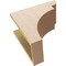 Ekena Millwork 7"W x 14"D x 14"H Classic Yorktown Rough Cedar Woodgrain TimberThane Corbel, Primed Tan CORUR07X14X14YORRCPR - alternate 4